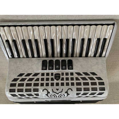 Bugari Artist Piano Accordion with Hand Made Reeds