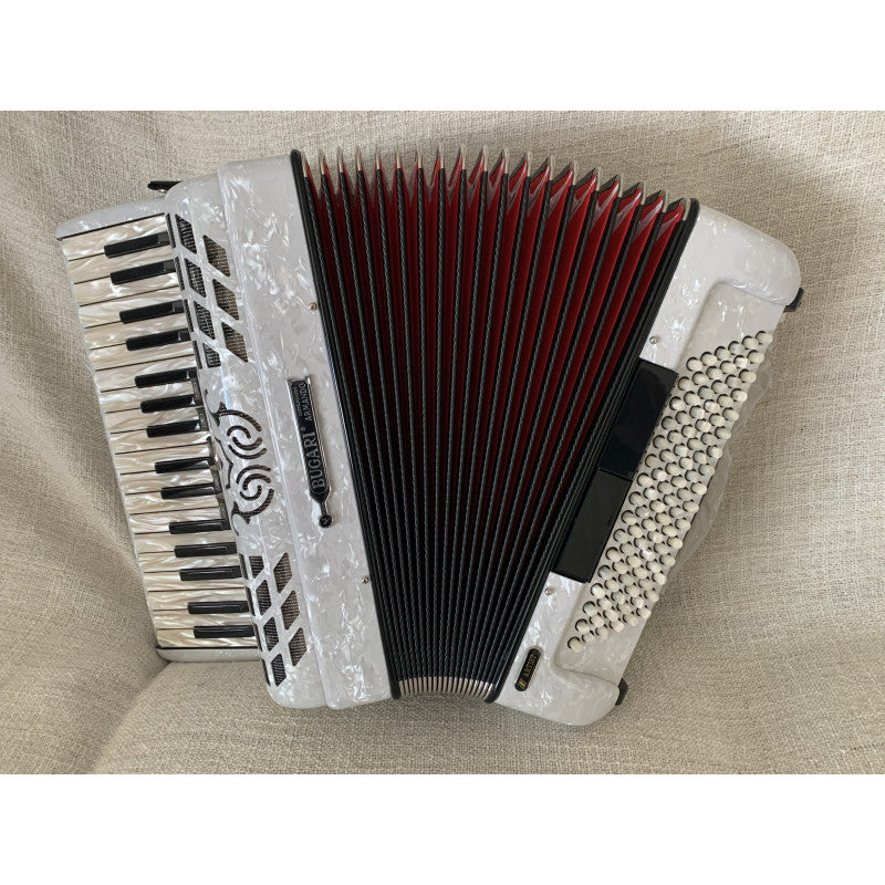 Bugari Artist Piano Accordion with Hand Made Reeds