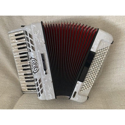 Bugari Artist Piano Accordion with Hand Made Reeds