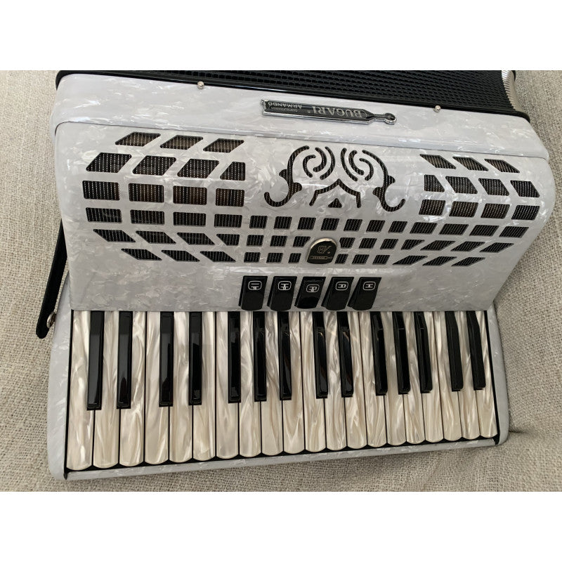 Bugari Artist Piano Accordion with Hand Made Reeds